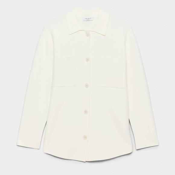 Babaton Society Button Up Waist Length Shacket Birch NWT - Picture 5 of 10